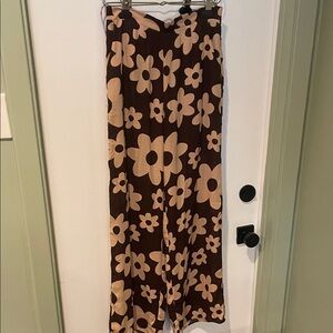 Flowy Flower Pants